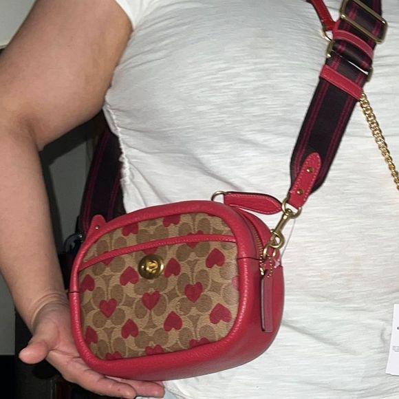 Coach camera bag hearts print from Valentine’s 2022 edition - Picture 11 of 16